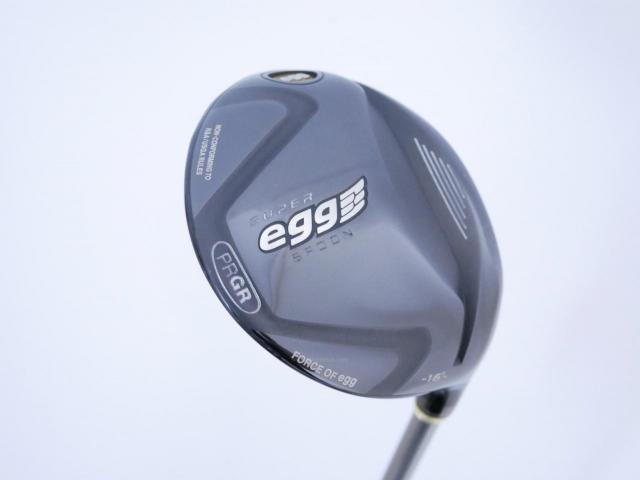 Fairway Wood : PRGR : หัวไม้ 3 PRGR Super Egg (หน้าเด้งเกินกฏ COR 0.84 ปี 2017 หายากมาก) Loft 16 Flex R (M-37)