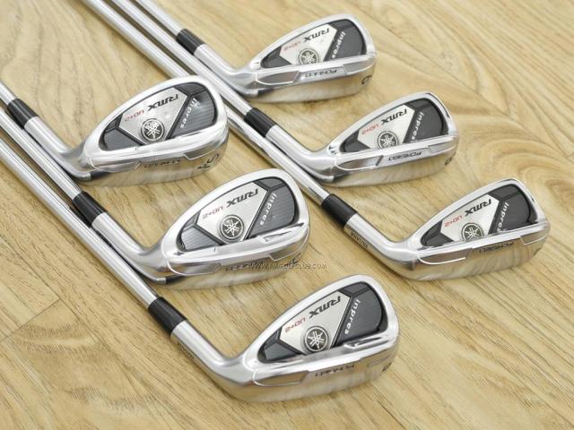 Iron set : Yamaha : ชุดเหล็ก Yamaha Inpres RMX UD+2 (ปี 2016 ตีไกลที่สุด ไกลกว่าเหล็กทั่วไป 2 เบอร์) มีเหล็ก 7-Pw,Aw,As (6 ชิ้น) ก้านเหล็ก NS Pro ZELOS 7 Flex R