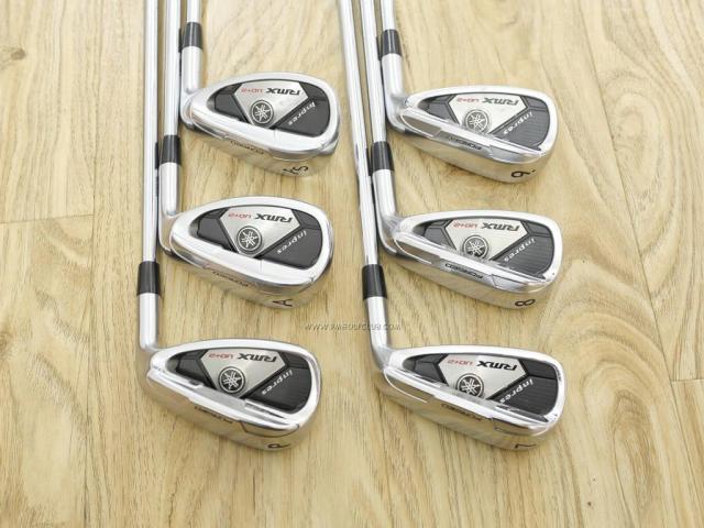 Iron set : Yamaha : ชุดเหล็ก Yamaha Inpres RMX UD+2 (ปี 2016 ตีไกลที่สุด ไกลกว่าเหล็กทั่วไป 2 เบอร์) มีเหล็ก 7-Pw,Aw,As (6 ชิ้น) ก้านเหล็ก NS Pro ZELOS 7 Flex R
