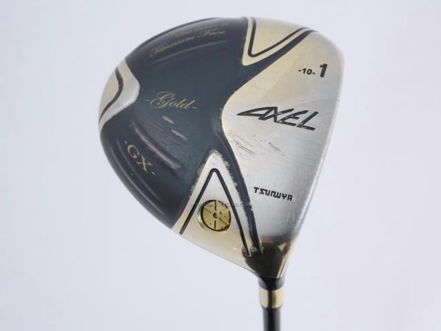 Driver : Tsuruya : Tsuruya AXEL GX Gold Limited (รุ่นท๊อป Non-Conform ของใหม่ 4 หมื่น) Loft 10 Flex R