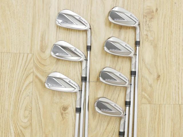 Iron set : Taylormade : ชุดเหล็ก Taylormade Stealth (รุ่นล่าสุด ออกปี 2022 Japan Spec.) มีเหล็ก 5-Pw,Aw (7 ชิ้น) ก้านเหล็ก KBS Max MT 85 Flex S