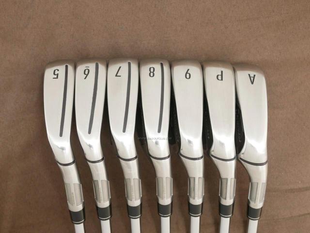 Iron set : Taylormade : ชุดเหล็ก Taylormade Stealth (รุ่นล่าสุด ออกปี 2022 Japan Spec.) มีเหล็ก 5-Pw,Aw (7 ชิ้น) ก้านเหล็ก KBS Max MT 85 Flex S