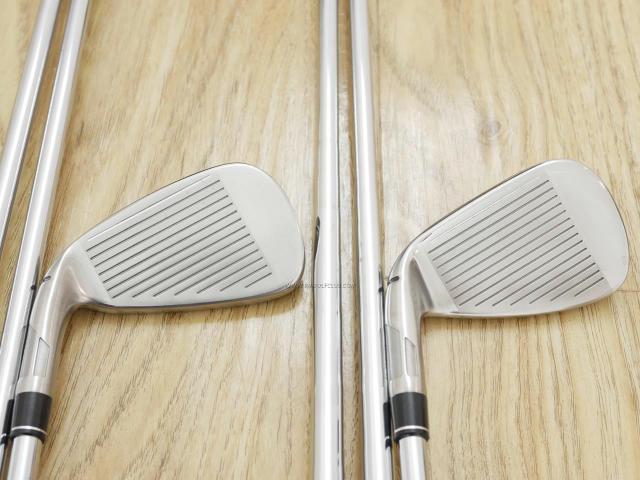Iron set : Taylormade : ชุดเหล็ก Taylormade Stealth (รุ่นล่าสุด ออกปี 2022 Japan Spec.) มีเหล็ก 5-Pw,Aw (7 ชิ้น) ก้านเหล็ก KBS Max MT 85 Flex S