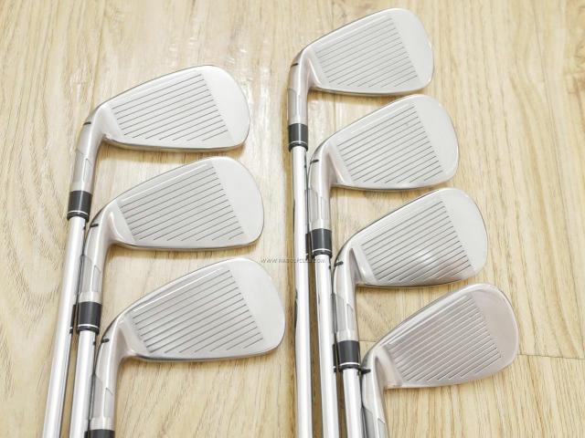 Iron set : Taylormade : ชุดเหล็ก Taylormade Stealth (รุ่นล่าสุด ออกปี 2022 Japan Spec.) มีเหล็ก 5-Pw,Aw (7 ชิ้น) ก้านเหล็ก KBS Max MT 85 Flex S