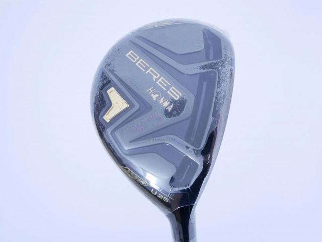 Fairway Wood : Honma : **ของใหม่ ยังไม่แกะพลาสติก** ไม้กระเทย Honma Beres Black (รุ่นล่าสุด ปี 2023) Loft 25 ก้าน Honma ARMRQ MX Flex SR
