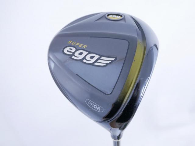 Driver : PRGR : ไดรเวอร์ PRGR Super EGG (ปี 2019 หน้าเด้งเกินกฏ COR 0.86) Loft 11.5 ก้าน M-37 Flex R