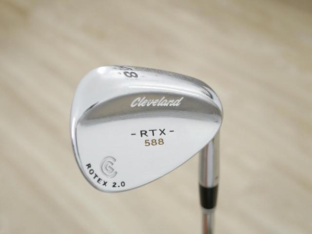 Wedge : Cleveland : Wedge Cleveland 588 RTX Rotex 2.0 Loft 48 ก้านเหล็ก NS Pro V90 Flex S