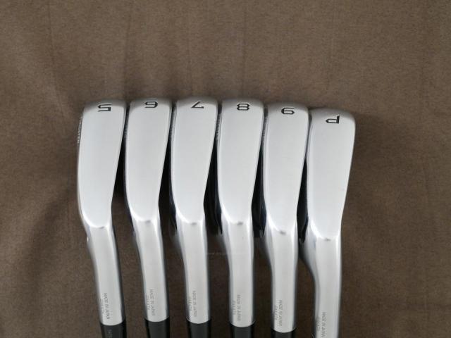 Iron set : Honma : ชุดเหล็ก Honma Tour World TW757P (ออกปี 2022) มีเหล็ก 5-Pw (6 ชิ้น) ก้านกราไฟต์ Honma Vizard 50 Flex R