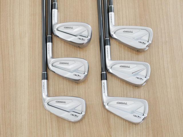 Iron set : Honma : ชุดเหล็ก Honma Tour World TW757P (ออกปี 2022) มีเหล็ก 5-Pw (6 ชิ้น) ก้านกราไฟต์ Honma Vizard 50 Flex R