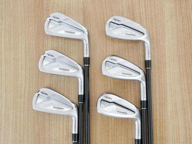 Iron set : Honma : ชุดเหล็ก Honma Tour World TW757P (ออกปี 2022) มีเหล็ก 5-Pw (6 ชิ้น) ก้านกราไฟต์ Honma Vizard 50 Flex R