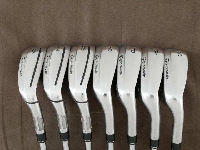 Iron set : Taylormade : ชุดเหล็ก Taylormade Stealth HD (ออกปี 2022 Japan Spec. ใบใหญ่มาก ตีง่ายสุดๆ) มีเหล็ก 6-Pw,Aw,Sw (7 ชิ้น) ก้านเหล็ก KBS Max MT 80 Flex S