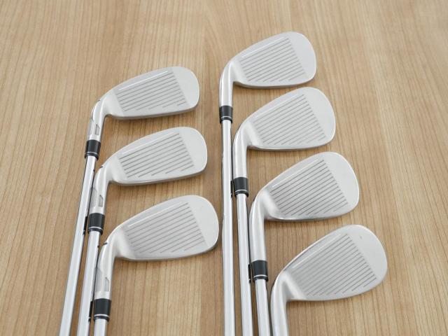 Iron set : Taylormade : ชุดเหล็ก Taylormade Stealth HD (ออกปี 2022 Japan Spec. ใบใหญ่มาก ตีง่ายสุดๆ) มีเหล็ก 6-Pw,Aw,Sw (7 ชิ้น) ก้านเหล็ก KBS Max MT 80 Flex S