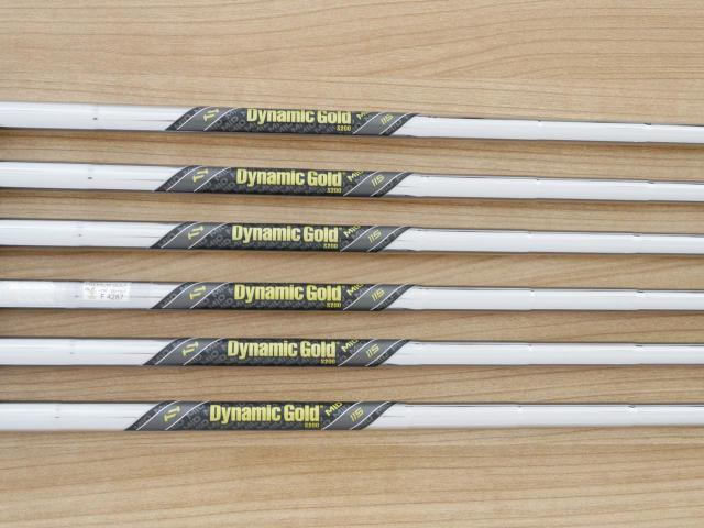 Iron set : Other Brand : ชุดเหล็ก Srixon ZX7 Forged (รุ่นปี 2021) มีเหล็ก 5-Pw (6 ชิ้น) ก้านเหล็ก Dynamic Gold 115 MID S200