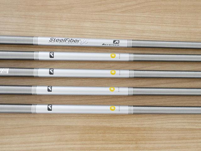 Iron set : Titleist : ชุดเหล็ก Titleist T100S Forged (รุ่นปี 2022) มีเหล็ก 6-Pw (5 ชิ้น) ก้าน Steelfiber i95 Flex S
