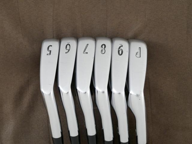 Iron set : Titleist : ชุดเหล็ก Titleist AP2 712 Forged มีเหล็ก 5-Pw (6 ชิ้น) ก้านเหล็ก NS Pro 950 Flex R