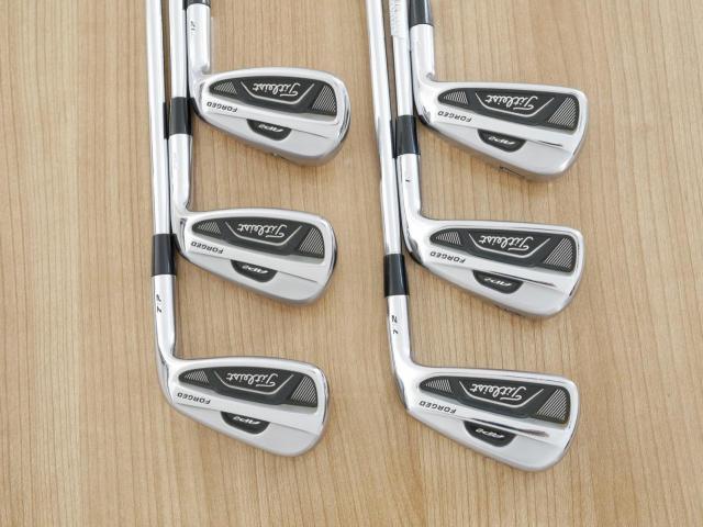 Iron set : Titleist : ชุดเหล็ก Titleist AP2 712 Forged มีเหล็ก 5-Pw (6 ชิ้น) ก้านเหล็ก NS Pro 950 Flex R