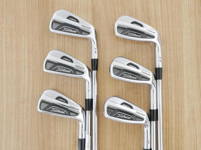 Iron set : Titleist : ชุดเหล็ก Titleist AP2 712 Forged มีเหล็ก 5-Pw (6 ชิ้น) ก้านเหล็ก NS Pro 950 Flex R