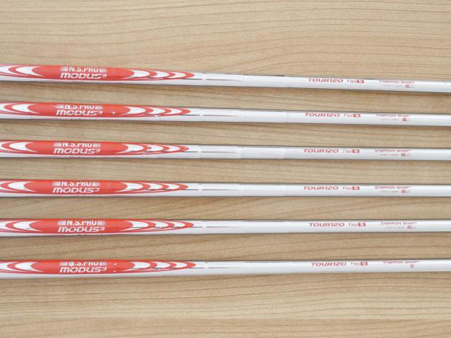Iron set : Callaway : ชุดเหล็ก Callaway X Forged CB (รุ่นปี 2022) มีเหล็ก 5-Pw (6 ชิ้น) ก้านเหล็ก NS Pro Modus 120 Flex S
