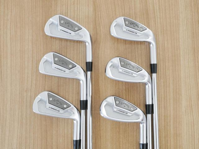 Iron set : Callaway : ชุดเหล็ก Callaway X Forged CB (รุ่นปี 2022) มีเหล็ก 5-Pw (6 ชิ้น) ก้านเหล็ก NS Pro Modus 120 Flex S
