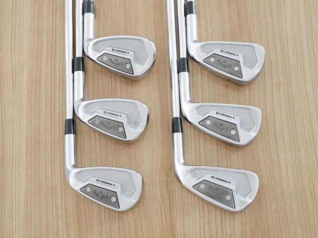 Iron set : Callaway : ชุดเหล็ก Callaway X Forged CB (รุ่นปี 2022) มีเหล็ก 5-Pw (6 ชิ้น) ก้านเหล็ก NS Pro Modus 120 Flex S