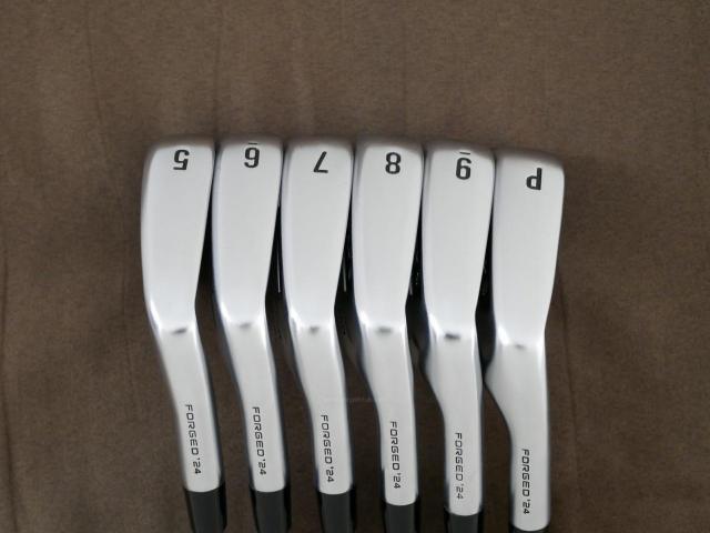 Iron set : Callaway : ชุดเหล็ก Callaway APEX Pro Forged (ออกปี 2024) มีเหล็ก 5-Pw (6 ชิ้น) ก้านเหล็ก NS Pro Modus 105 Flex S