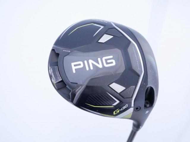 Driver : PING : ไดรเวอร์ Ping G430 Max (รุ่นปี 2023) Loft 9 (ปรับได้) ก้าน Ping Alta J CB Flex SR