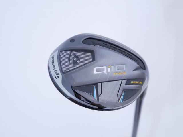 Fairway Wood : Taylormade : ไม้กระเทย Taylormade Qi10 MAX Rescue (ออกปี 2024) Loft 23 ก้าน Mitsubishi Diamana TM60 Flex S
