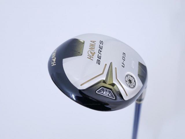 Fairway Wood : Honma : ไม้กระเทย Honma Beres U-03 (ปี 2016) Loft 25 ก้าน ARMRQ 8 (54) Flex R (2 ดาว)
