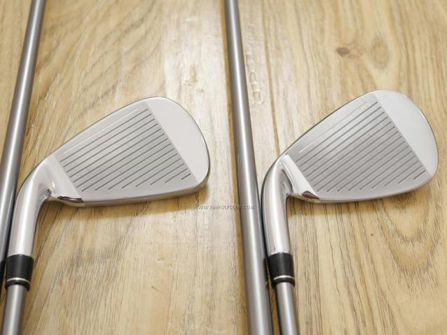 Iron set : Taylormade : ชุดเหล็ก Taylormade Gloire (รุ่นท๊อปสุด Japan Spec. ใบใหญ่ ตีง่าย ไกล) มีเหล็ก 6-Pw,Aw (6 ชิ้น) ก้านกราไฟต์ Flex R