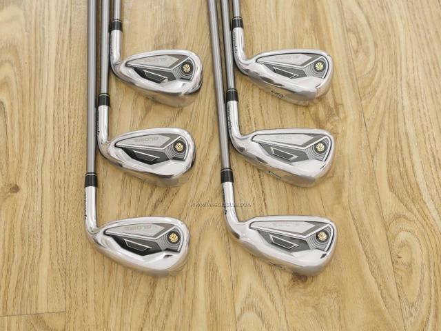 Iron set : Taylormade : ชุดเหล็ก Taylormade Gloire (รุ่นท๊อปสุด Japan Spec. ใบใหญ่ ตีง่าย ไกล) มีเหล็ก 6-Pw,Aw (6 ชิ้น) ก้านกราไฟต์ Flex R