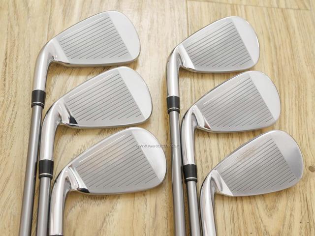 Iron set : Taylormade : ชุดเหล็ก Taylormade Gloire (รุ่นท๊อปสุด Japan Spec. ใบใหญ่ ตีง่าย ไกล) มีเหล็ก 6-Pw,Aw (6 ชิ้น) ก้านกราไฟต์ Flex R