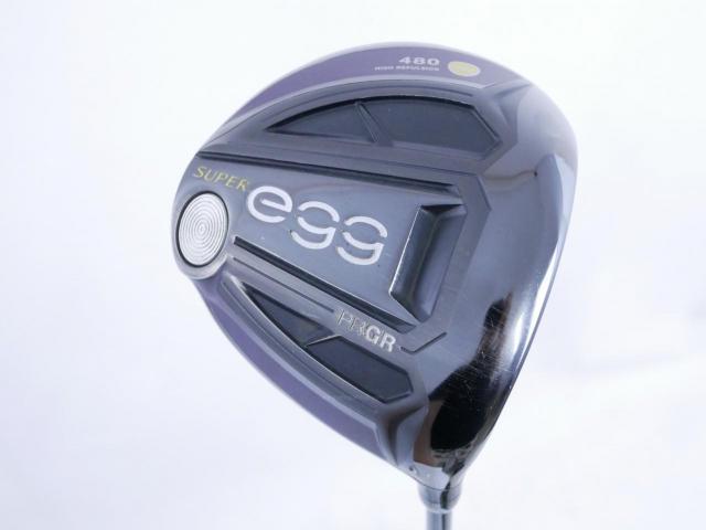 Lady club : All : ไดรเวอร์ PRGR Super EGG 480cc. (ปี 2021 หน้าเด้งเกินกฏ ตีไกลมาก) Loft 11.5 Flex L (M-30)