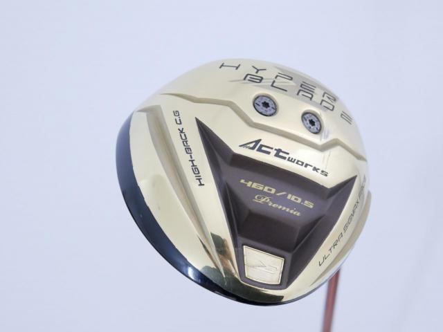 Driver : Worksgolf : ไดรเวอร์ Works Golf HyperBlade Sigma Premia (หน้าเด้งสุดๆ COR 0.86) Loft 10.5 ก้าน Mitsubishi Rayon Dragon Flex SR