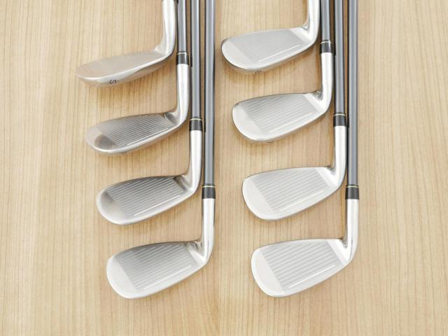 Iron set : Mizuno : ชุดเหล็ก Mizuno Intage Titanium (รุ่นท๊อป ใบใหญ่ ตีไกลมาก) มีเหล็ก 5-Pw,Aw,Sw (8 ชิ้น) ก้านกราไฟต์ Flex R2