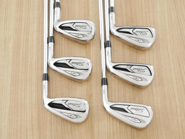 Iron set : Titleist : ชุดเหล็ก Titleist AP1 718 (ออกปี 2018) มีเหล็ก 5-Pw (6 ชิ้น) ก้านเหล็ก NS Pro 950 Flex S