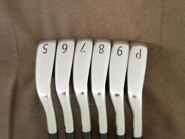 Iron set : Titleist : ชุดเหล็ก Titleist AP1 718 (ออกปี 2018) มีเหล็ก 5-Pw (6 ชิ้น) ก้านเหล็ก NS Pro 950 Flex S
