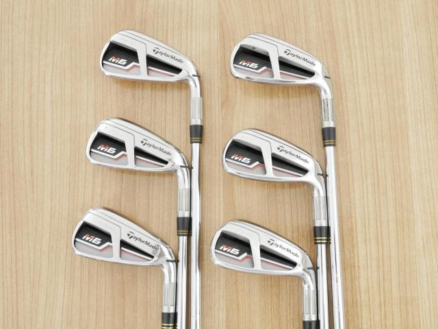 Iron set : Taylormade : ชุดเหล็ก Taylormade M6 (ออกปี 2019 Japan Spec) มีเหล็ก 5-Pw (6 ชิ้น) ก้านเหล็ก KBs Tour Flex S