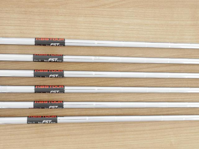 Iron set : Taylormade : ชุดเหล็ก Taylormade M6 (ออกปี 2019 Japan Spec) มีเหล็ก 5-Pw (6 ชิ้น) ก้านเหล็ก KBs Tour Flex S