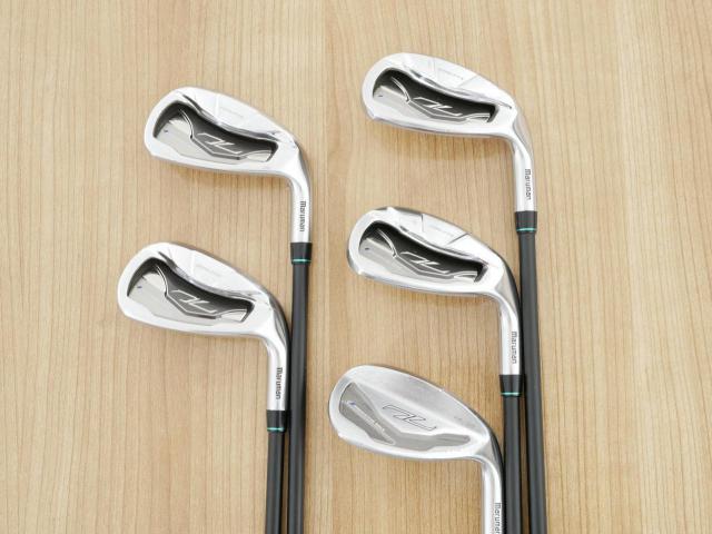 Iron set : Maruman : ชุดเหล็ก Maruman ZETA Type 713 (ใบใหญ่ หน้าเด้ง ตีไกลมาก) มีเหล็ก 7-Pw,Aw (5 ชิ้น) ก้านกราไฟต์ Flex R