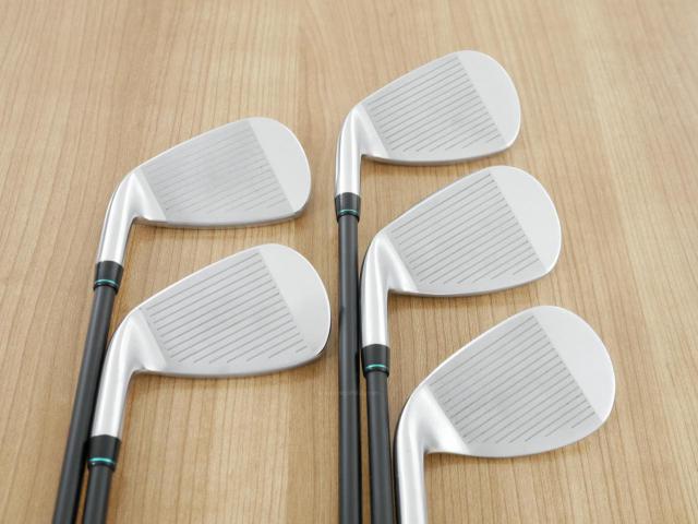 Iron set : Maruman : ชุดเหล็ก Maruman ZETA Type 713 (ใบใหญ่ หน้าเด้ง ตีไกลมาก) มีเหล็ก 7-Pw,Aw (5 ชิ้น) ก้านกราไฟต์ Flex R