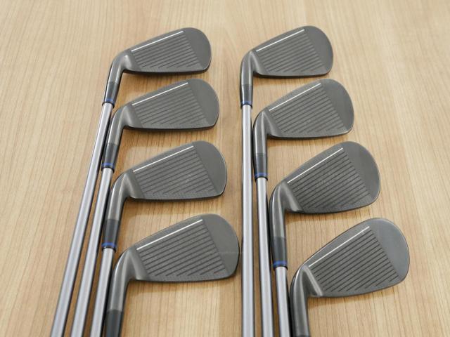 Iron set : Daiwa : ชุดเหล็ก Daiwa Onoff FF-247 (รุ่นล่าสุด หน้าเด้งสุดๆ ตีไกลสุดๆ ง่ายสุดของ Daiwa) มีเหล็ก 5-Pw,As,Sw (8 ชิ้น) ก้านกราไฟต์ Flex R