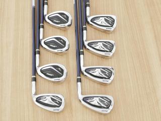 Iron set : Mizuno : ชุดเหล็ก Mizuno JPX EIII Forged (รุ่นท๊อป หายาก นุ่ม ตีไกล) มีเหล็ก 6-Pw,48,52,56 (8 ชิ้น) ก้านกราไฟต์ Flex R