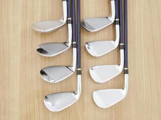 Iron set : Mizuno : ชุดเหล็ก Mizuno JPX EIII Forged (รุ่นท๊อป หายาก นุ่ม ตีไกล) มีเหล็ก 6-Pw,48,52,56 (8 ชิ้น) ก้านกราไฟต์ Flex R