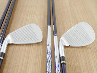 Iron set : Mizuno : ชุดเหล็ก Mizuno JPX EIII Forged (รุ่นท๊อป หายาก นุ่ม ตีไกล) มีเหล็ก 6-Pw,48,52,56 (8 ชิ้น) ก้านกราไฟต์ Flex R
