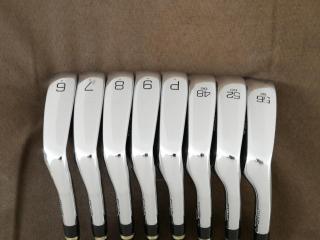 Iron set : Mizuno : ชุดเหล็ก Mizuno JPX EIII Forged (รุ่นท๊อป หายาก นุ่ม ตีไกล) มีเหล็ก 6-Pw,48,52,56 (8 ชิ้น) ก้านกราไฟต์ Flex R