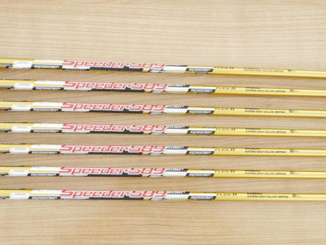 Iron set : Katana : ชุดเหล็ก Katana Sword ATC-589 (ตีง่าย ไกล) มีเหล็ก 6-Pw,Aw,Sw (7 ชิ้น) ก้าน Speeder 589 Flex R