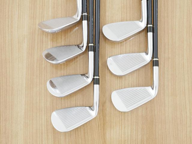 Iron set : Mizuno : ชุดเหล็ก Mizuno GX Forged (ปี 2019) มีเหล็ก 6-Pw,Gw,Sw (7 ชิ้น) ก้านกราไฟต์ Flex SR