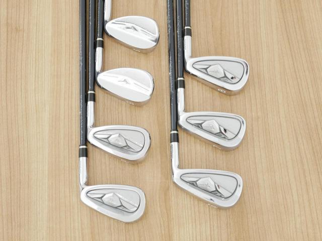 Iron set : Mizuno : ชุดเหล็ก Mizuno GX Forged (ปี 2019) มีเหล็ก 6-Pw,Gw,Sw (7 ชิ้น) ก้านกราไฟต์ Flex SR