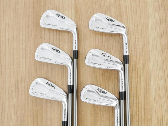 Iron set : Honma : ชุดเหล็ก Honma Tour World TW727VN (Forged ออกปี 2016) มีเหล็ก 5-10 (6 ชิ้น) ก้านกราไฟต์ Honma Vizard IB 95 Flex S