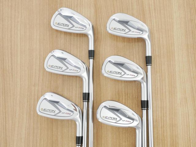 Iron set : Epon : ชุดเหล็ก EPON AF-706S Forged (รุ่นปี 2023 ใบใหญ่ ตีง่าย ไกล) มีเหล็ก 6-Pw,Tw (6 ชิ้น) ก้านเหล็ก NS Pro 950 NEO Flex R